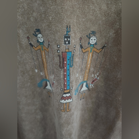 Vintage Stone Aged Rockwear Ancil Graphic Tee Size 2XL Pre-Shrunk - Picture 3 of 7